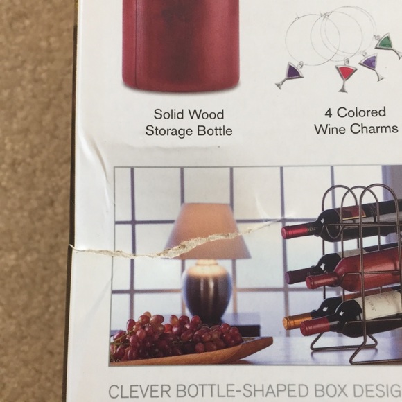 Brookstone Dining New In Box Brookstone Wine Bottle Gift Set In